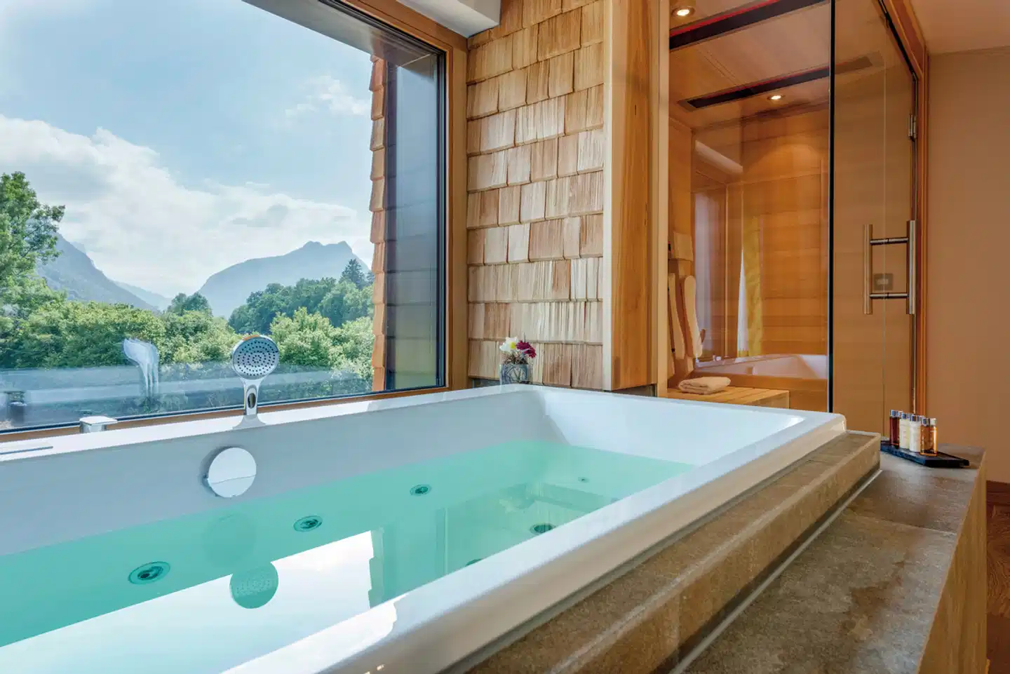 Klosterhof - Alpine Hideaway & Spa Badezimmer