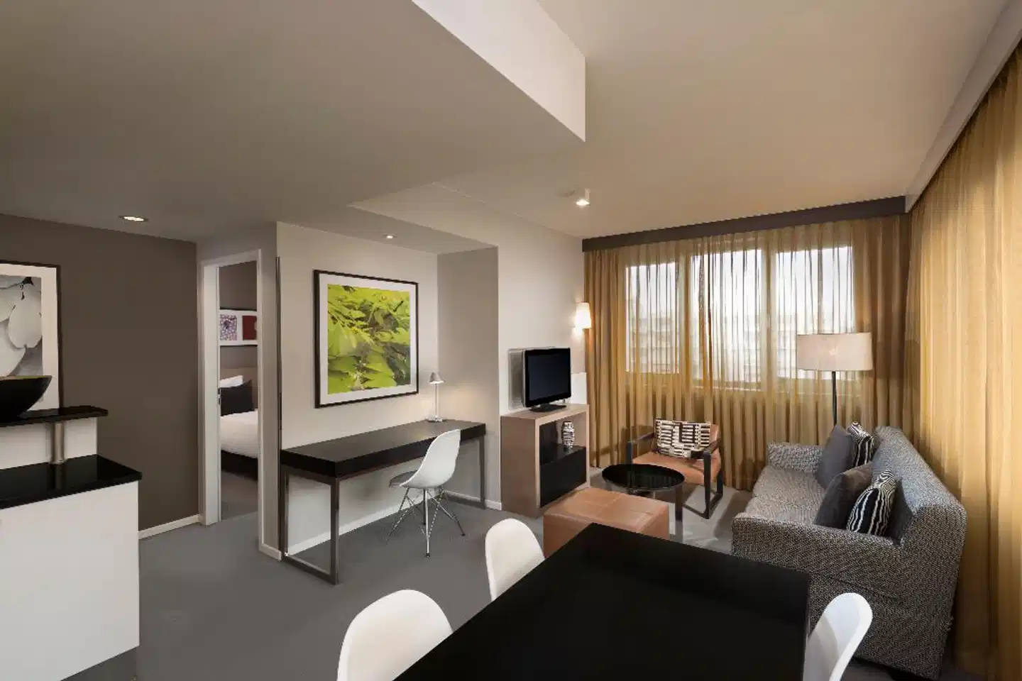 Adina Apartment Hotel Berlin Mitte Wohnbeispiel