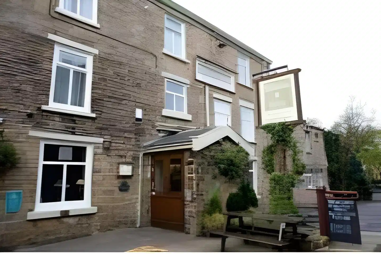 The Millstone At Mellor Aussenansicht