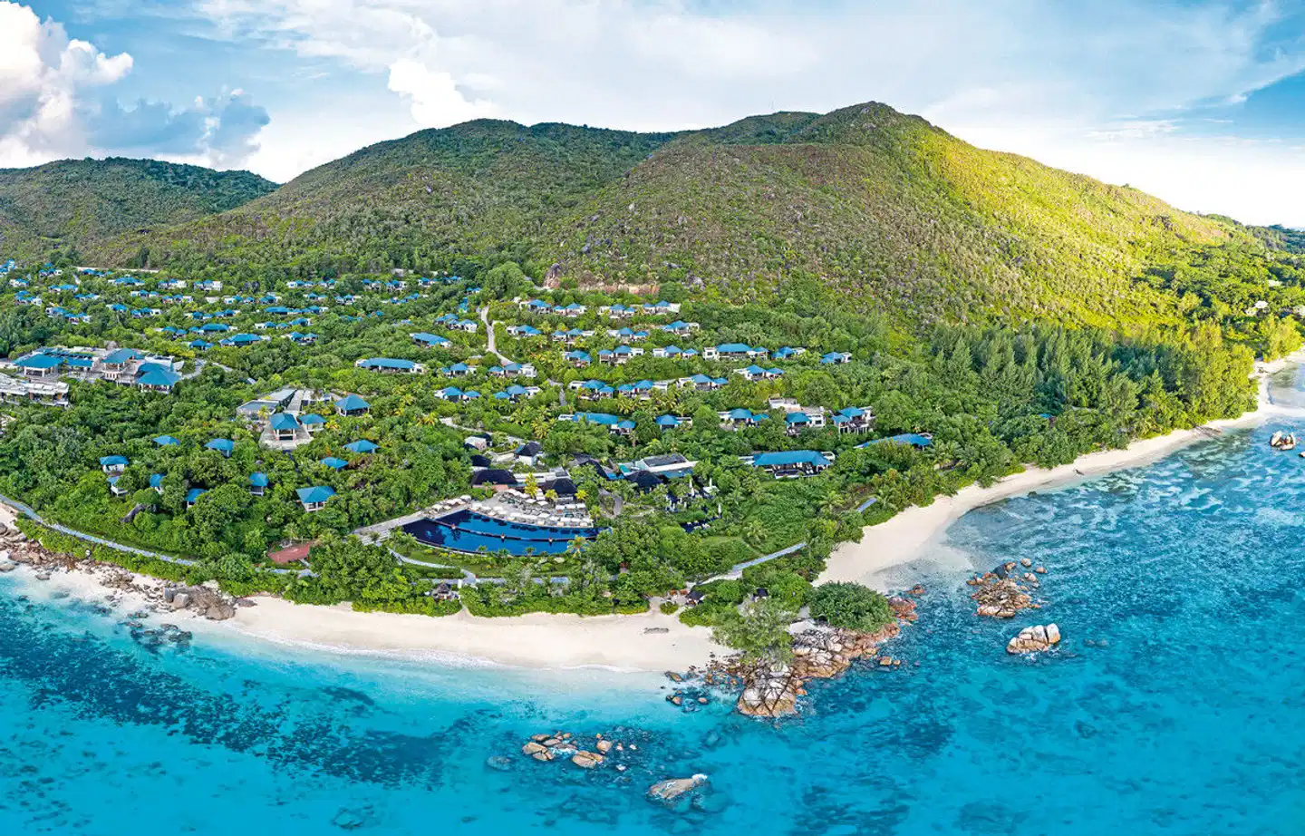 Raffles Seychelles Landschaft