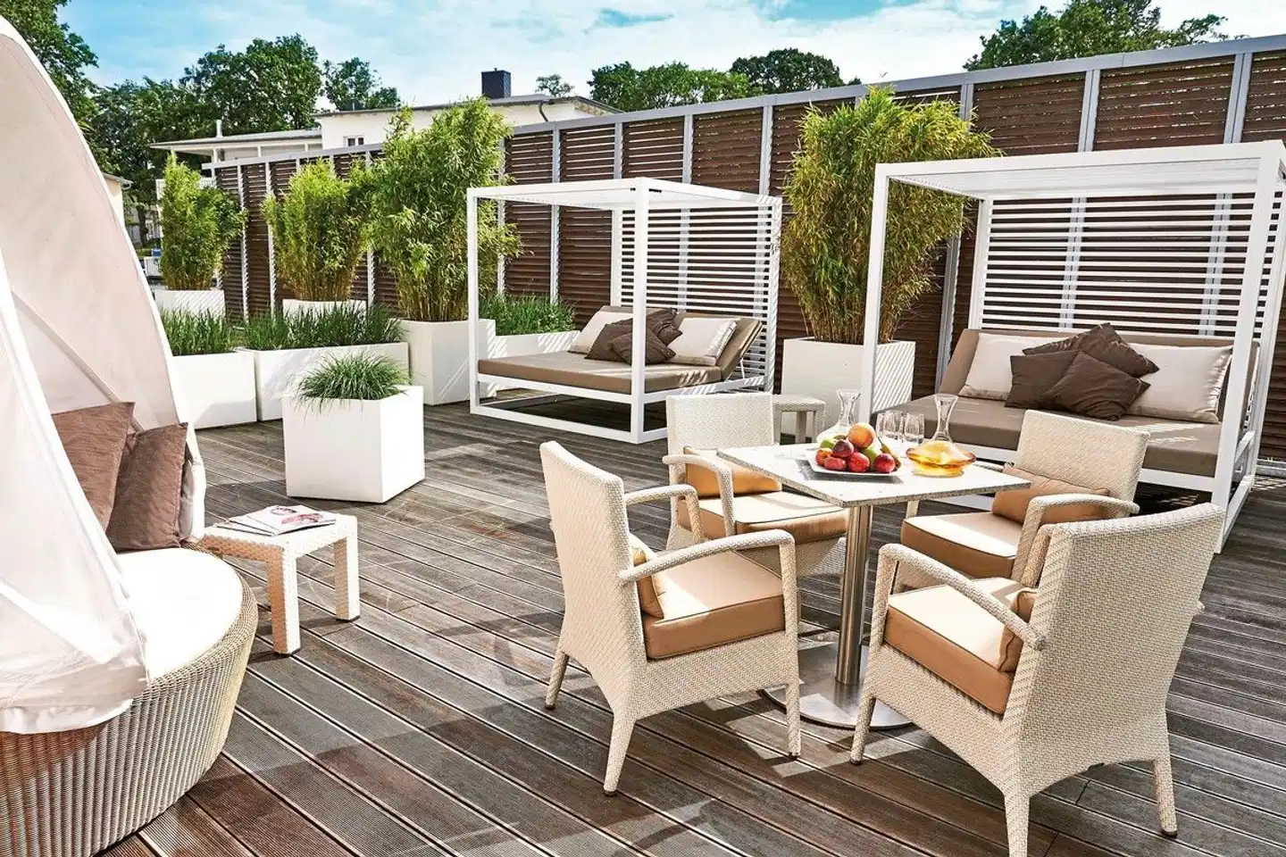 Steigenberger Grandhotel & Spa Heringsdorf Terrasse