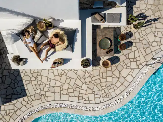 A Hotel Mykonos Modellaufnahme