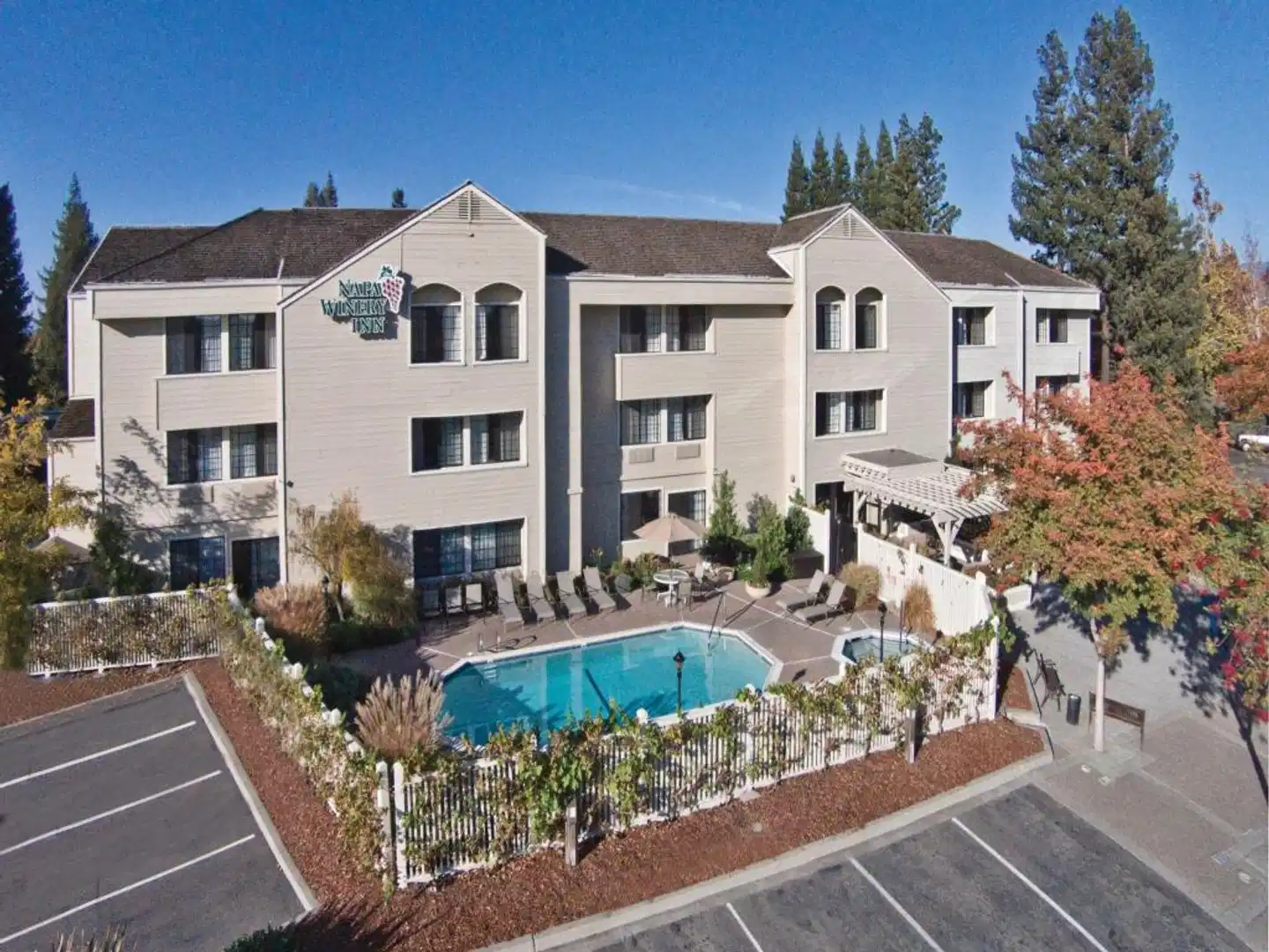 Napa Winery Inn Aussenansicht