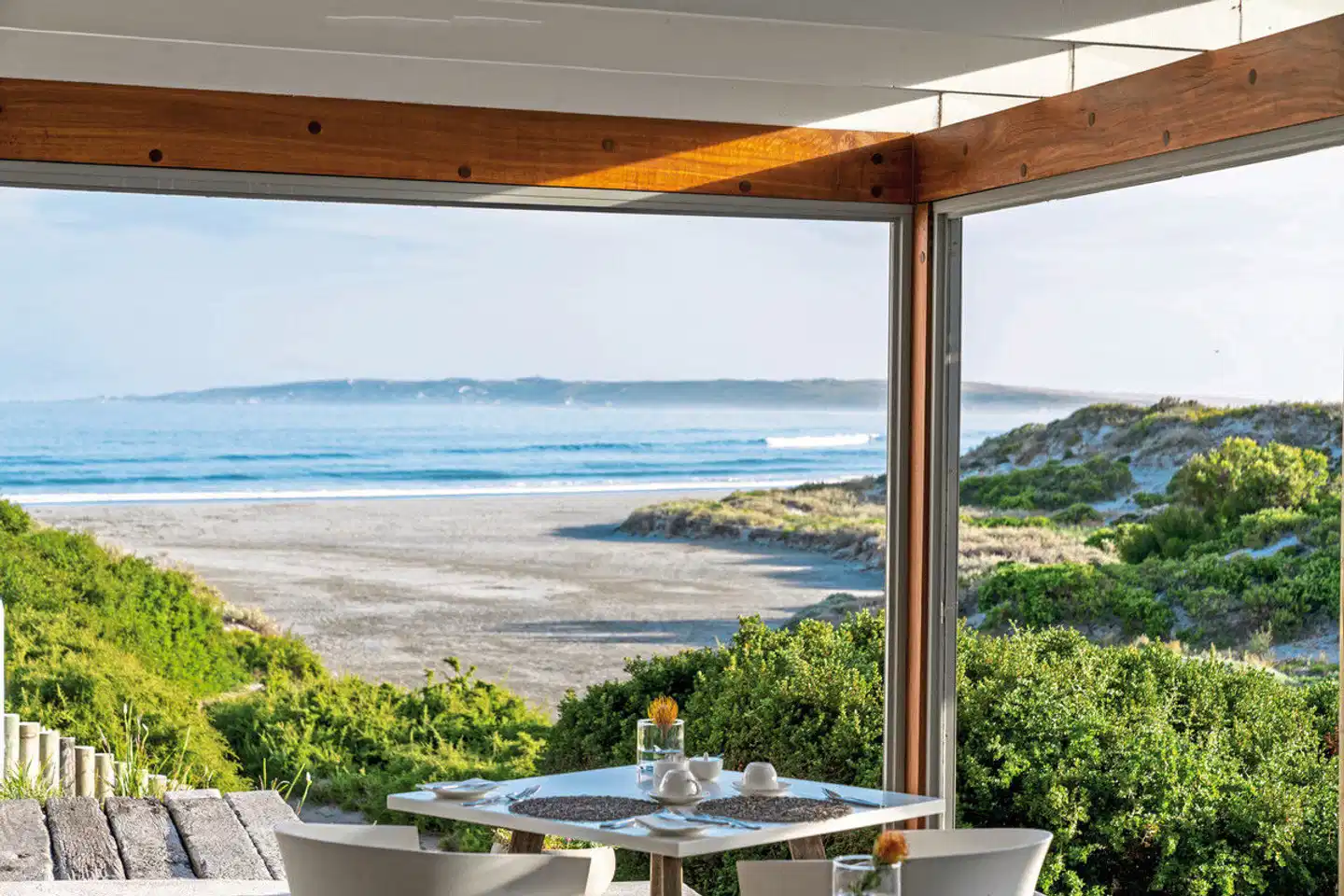 Strandloper Ocean Boutique Hotel Terrasse