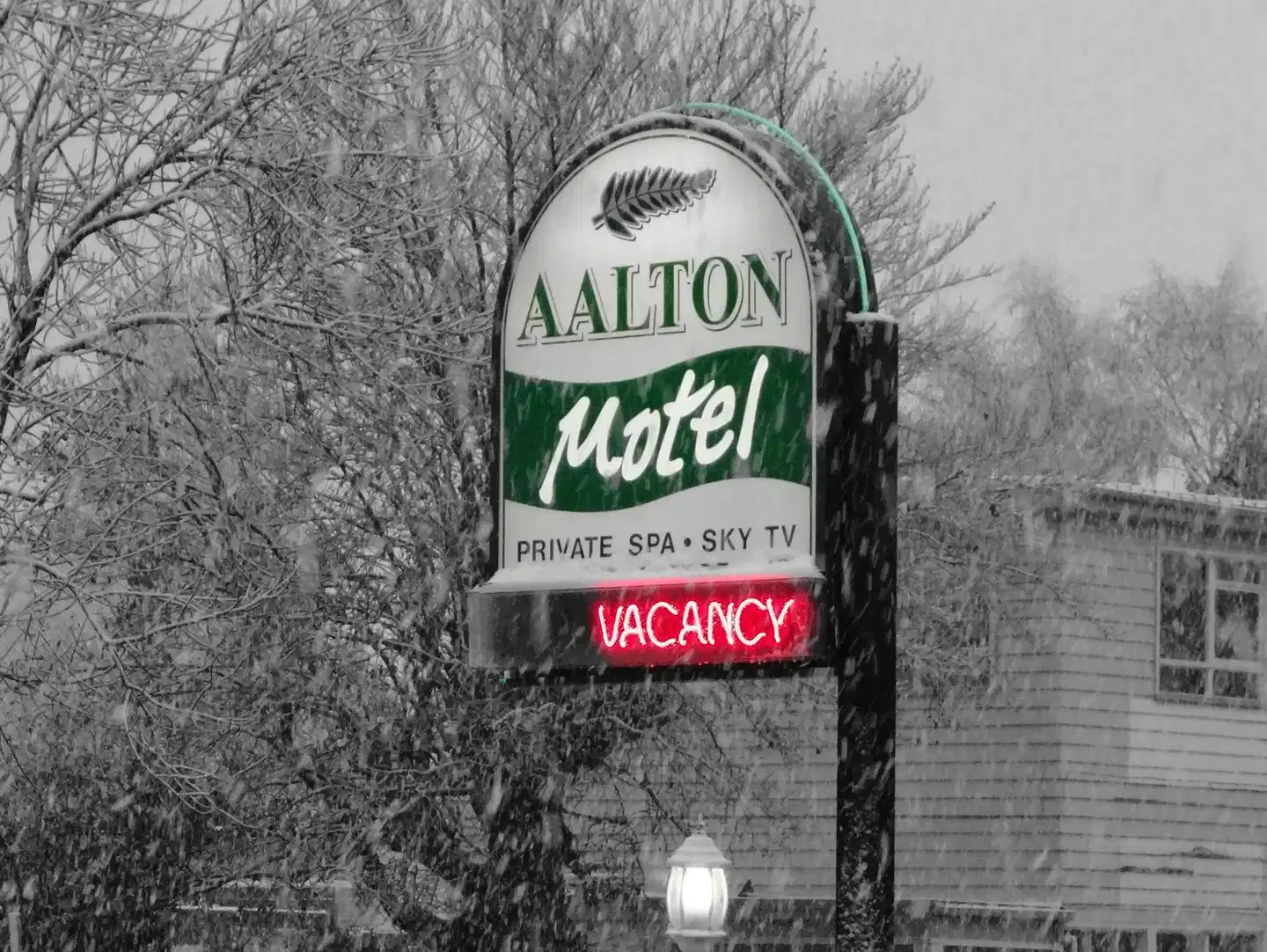 Aalton Motel Aussenansicht
