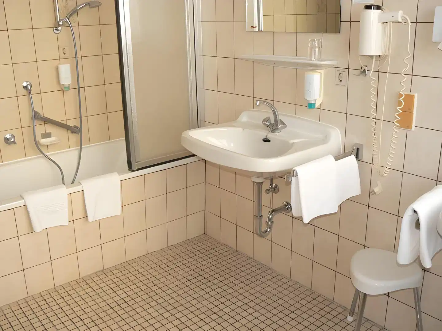 Nordsee-Hotel Badezimmer