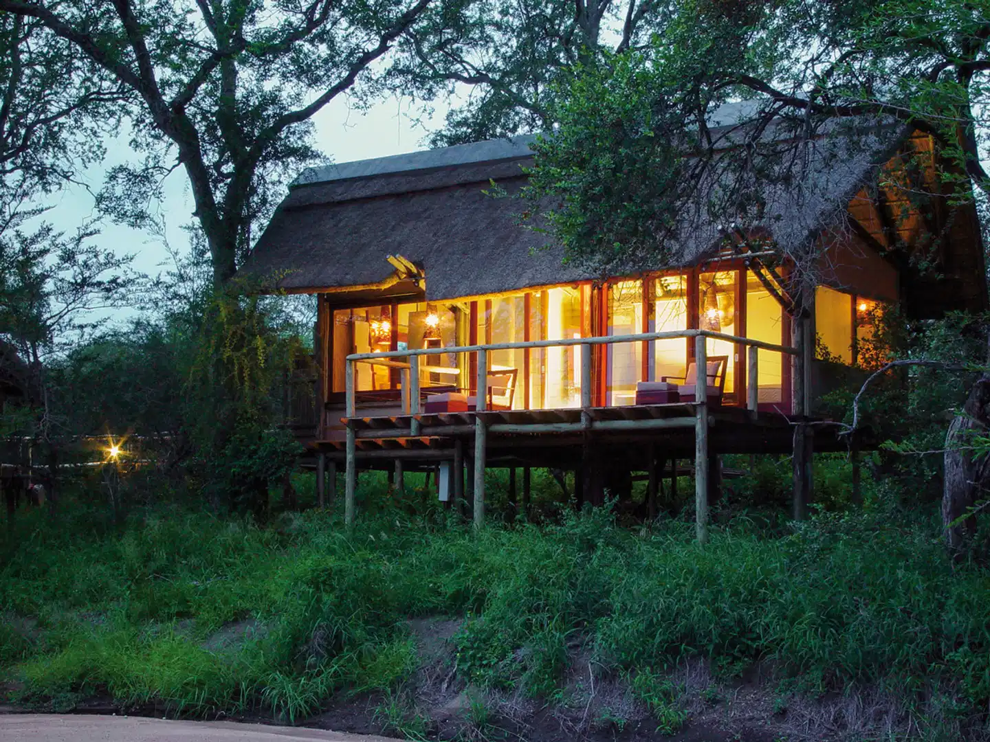 Rhino Post Safari Lodge Garten