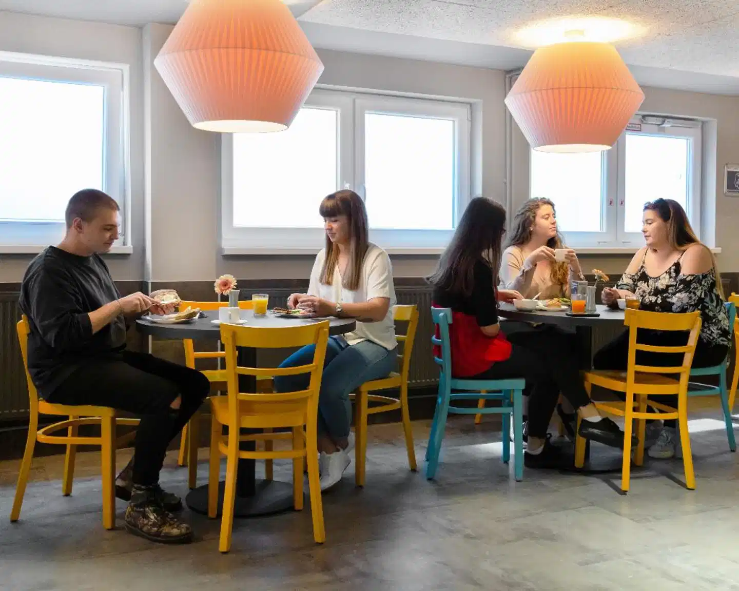 a&o Hostel Frankfurt Galluswarte Terrasse