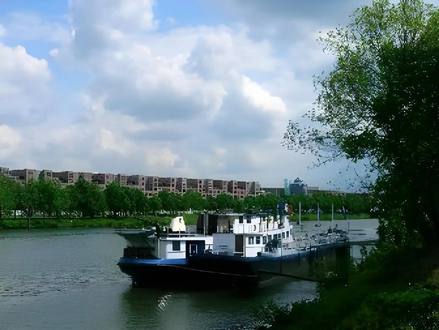 Botel Maastricht Landschaft