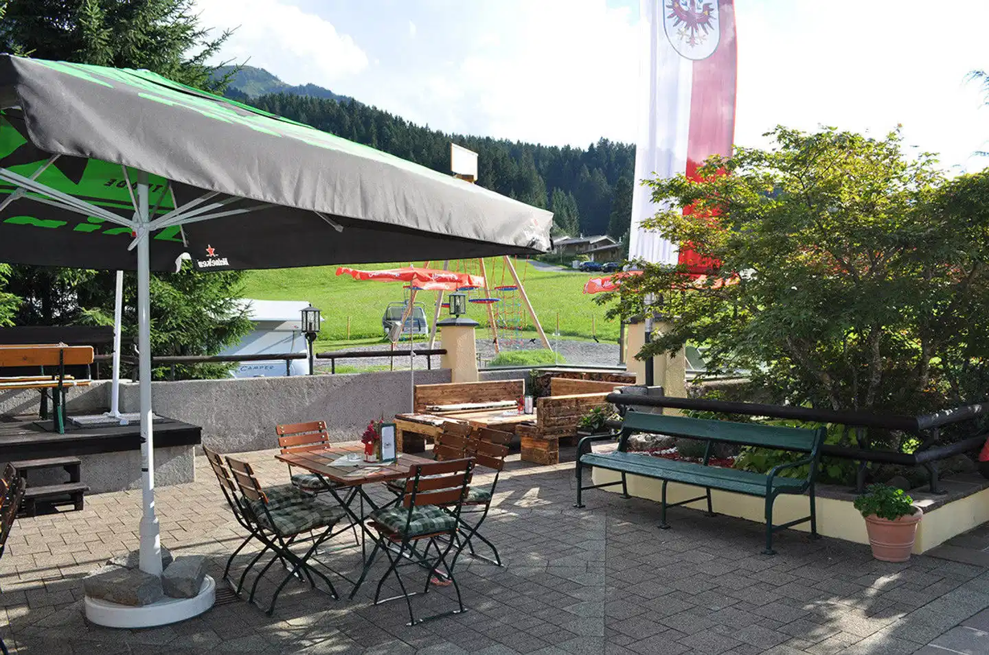 Das Resort Brixen Terrasse