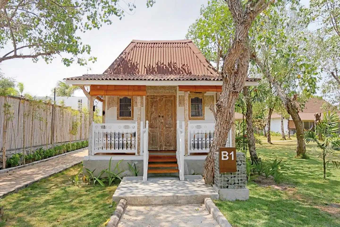 Gili Eco Villas Garten