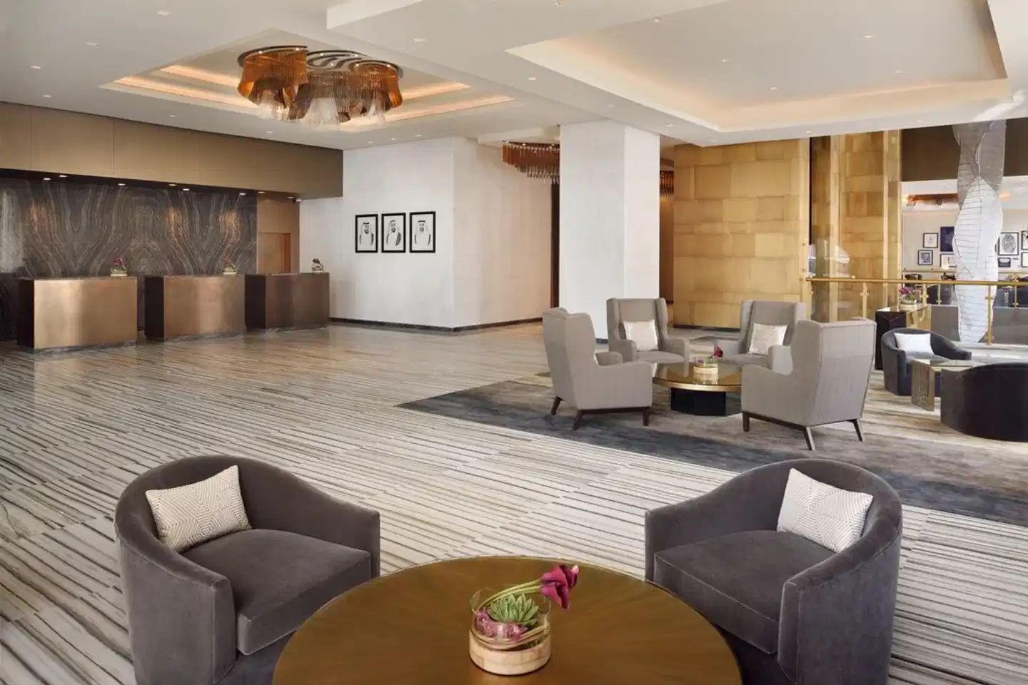 Marriott Hotel Downtown, Abu Dhabi Lobby