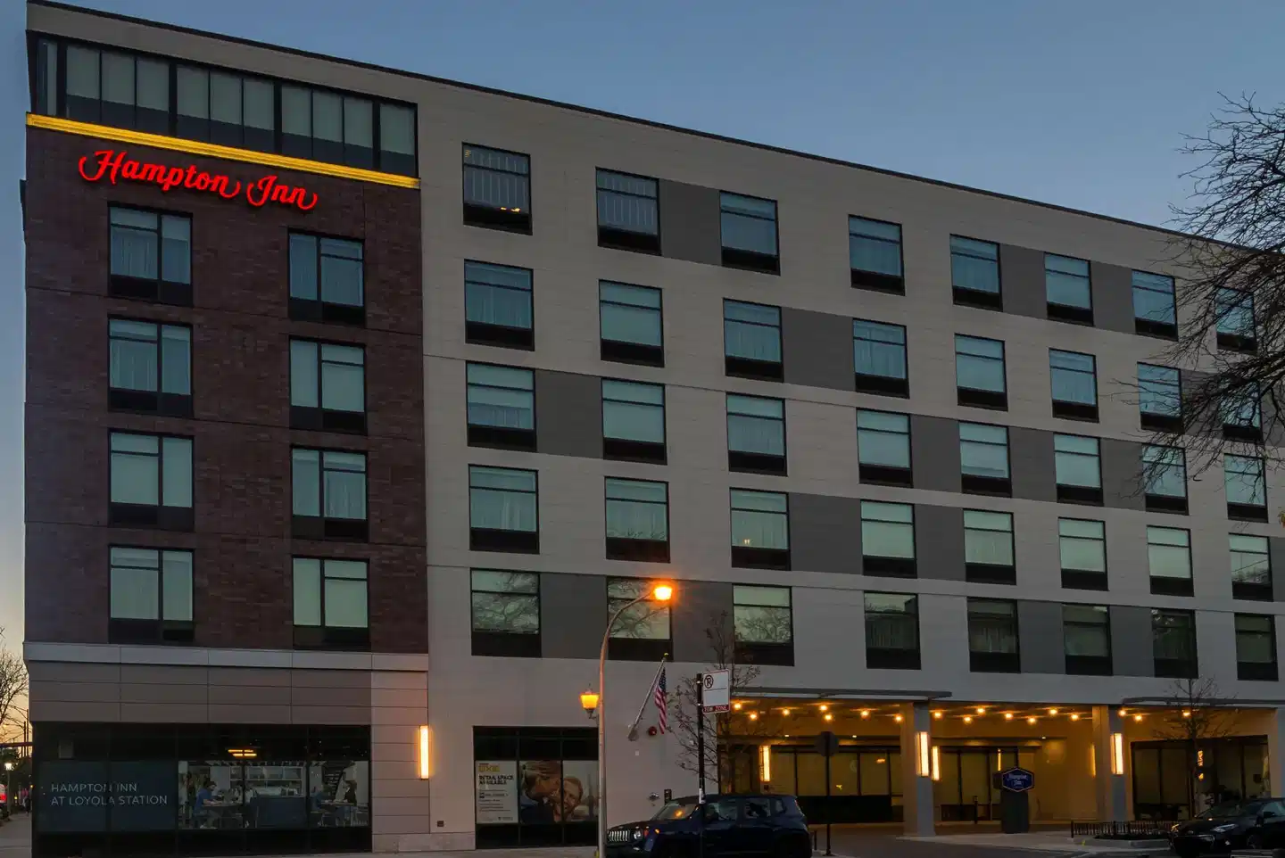 Hampton Inn Chicago North-Loyola Station Aussenansicht