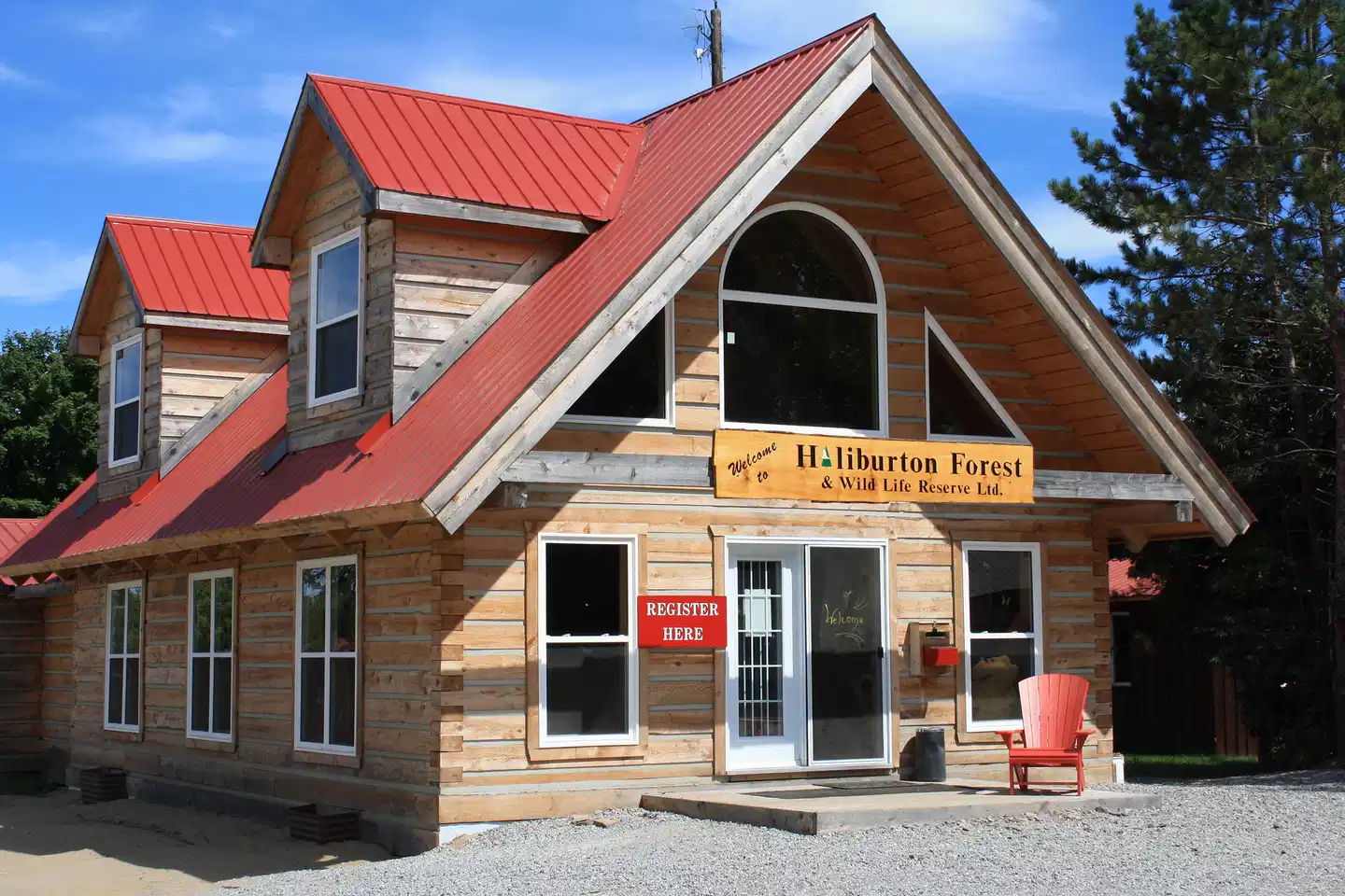 Haliburton Forest & Wild Life Reserve Aussenansicht