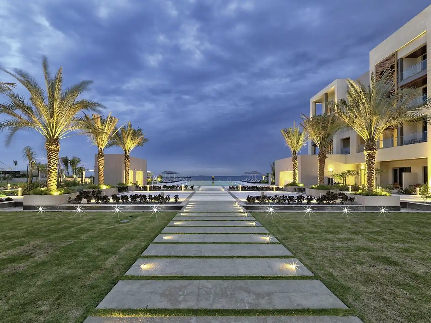 Kempinski Hotel Muscat Aussenansicht