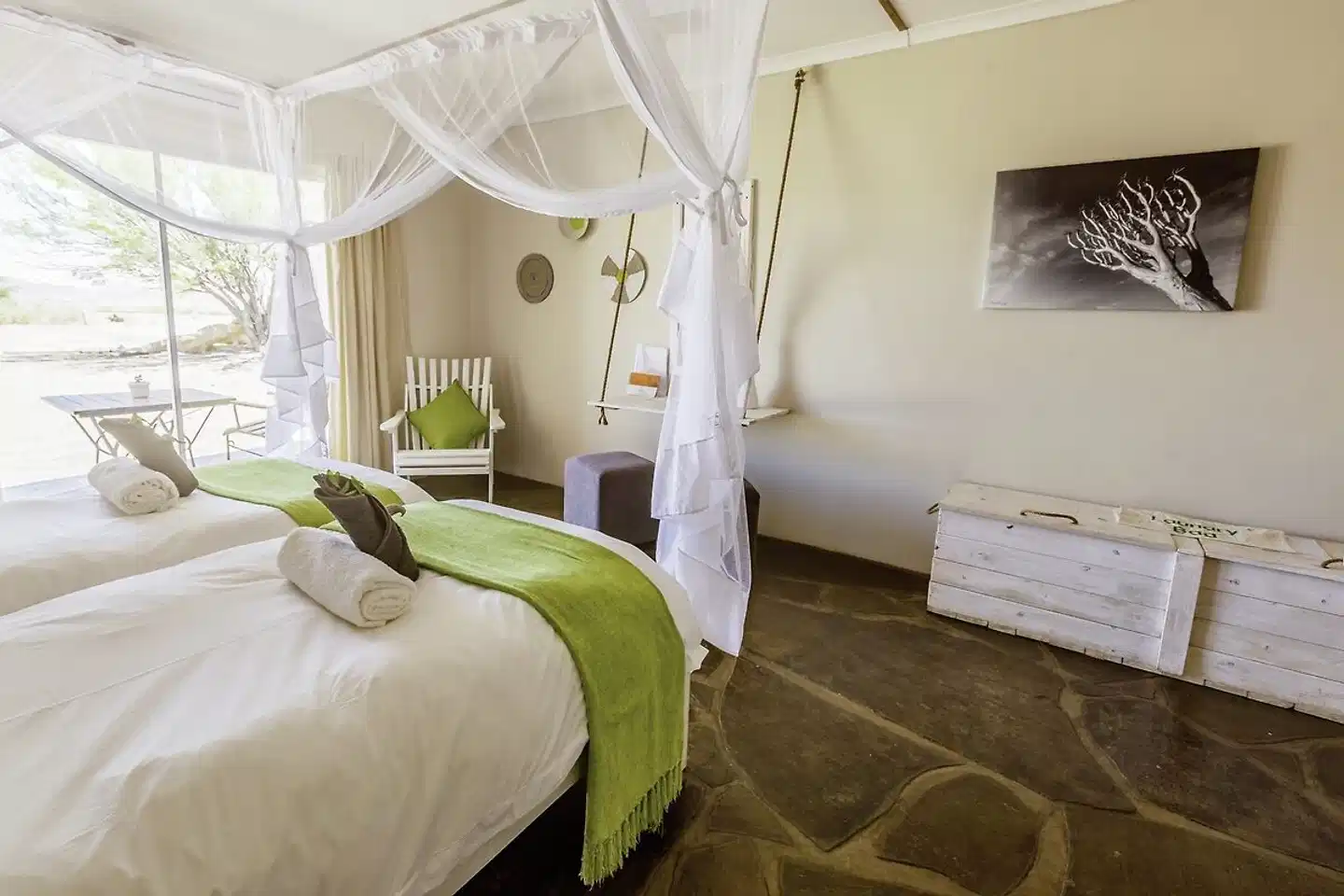 Elegant Desert Lodge Wohnbeispiel