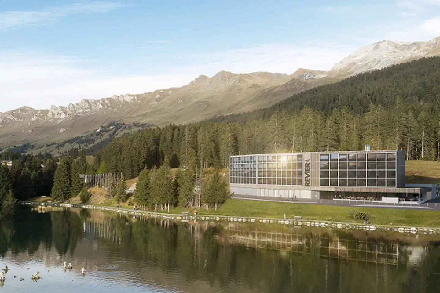 Mountain Lodge Lenzerheide Landschaft