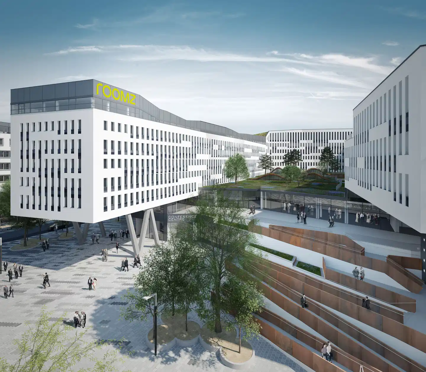 roomz Vienna Prater Aussenansicht