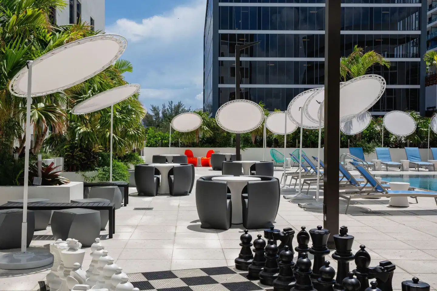Aloft Miami Aventura Terrasse