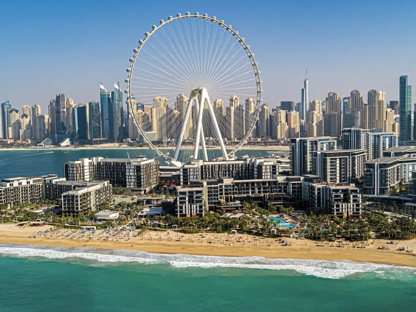 Rove Dubai Marina Landschaft
