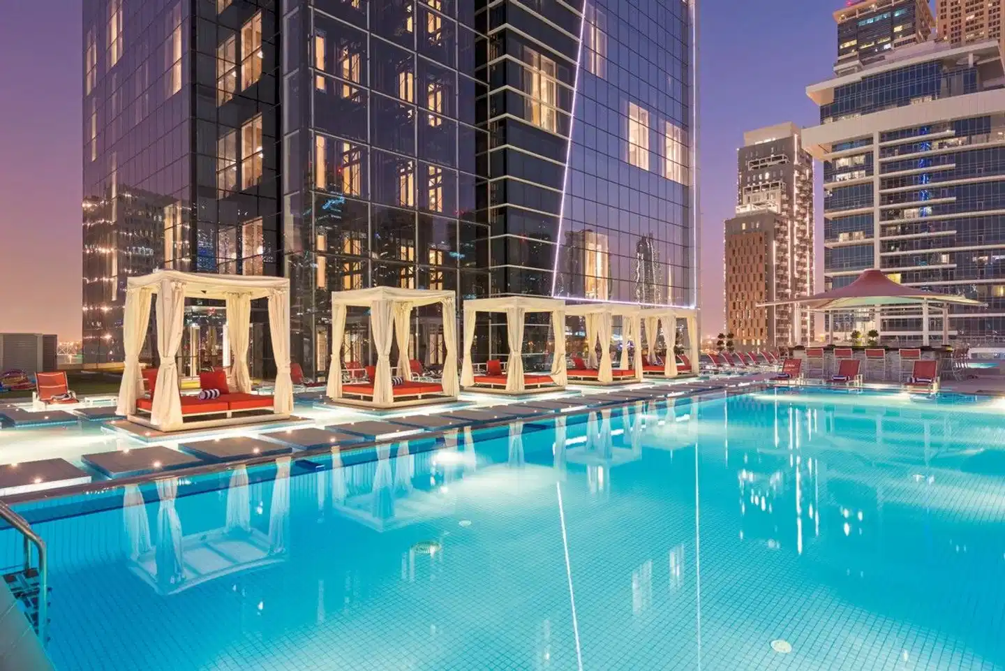 Canal Central Hotel Business Bay Pool