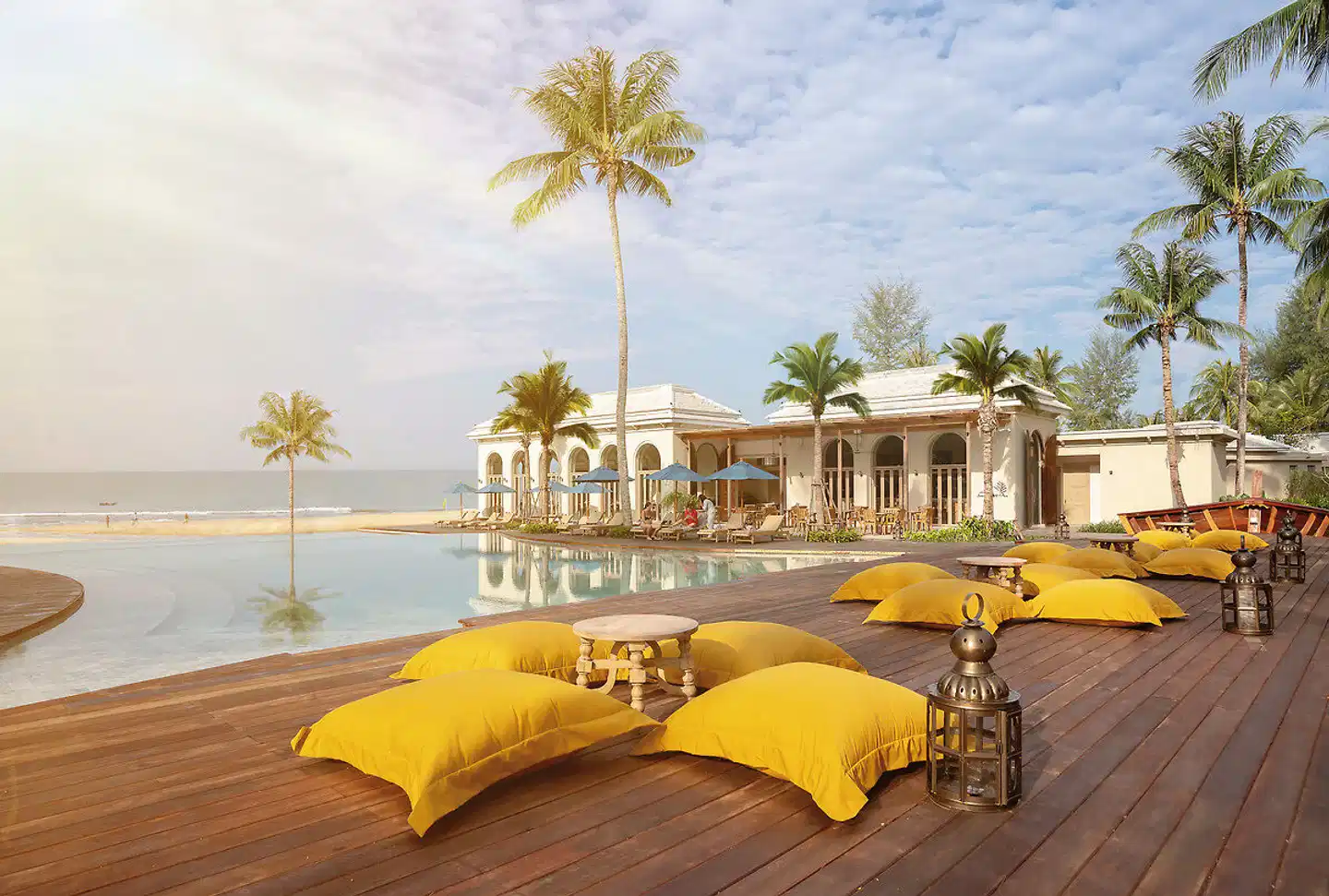 Devasom Khao Lak Beach Resort & Villas Terrasse