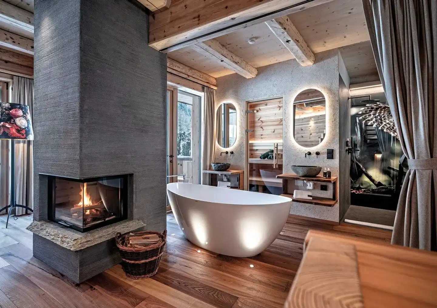 Chalets Valsegg Badezimmer