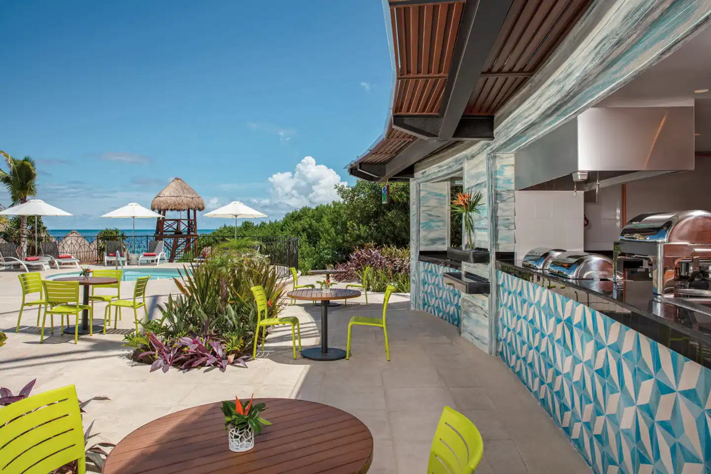 Dreams Natura Resort & Spa Terrasse