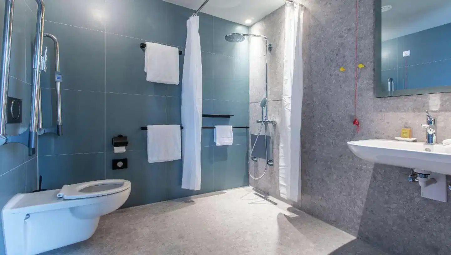 Hilton Garden Inn Mannheim Badezimmer