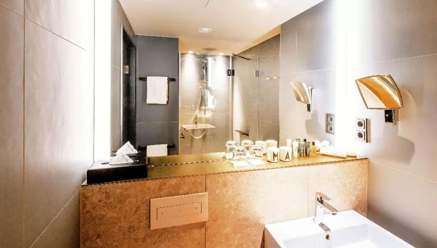 Hilton Garden Inn Mannheim Badezimmer