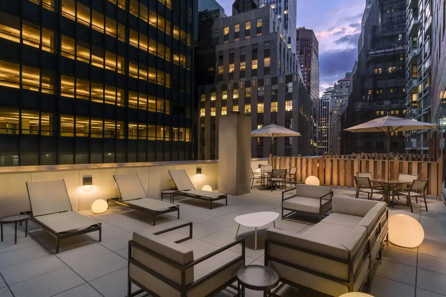Courtyard by Marriott New York Downtown Manhattan/Financial District Terrasse
