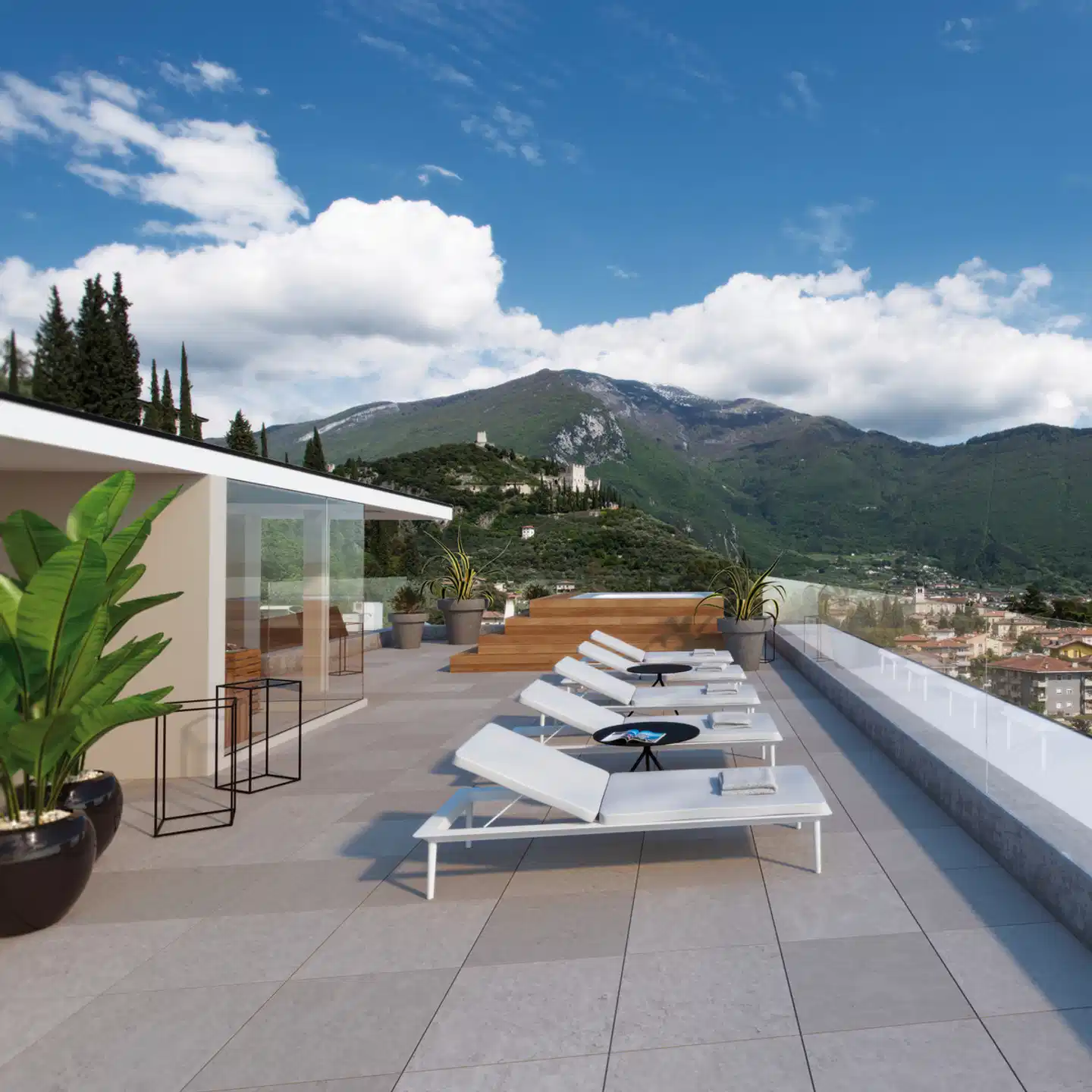 Hoody Active & Happiness Hotel Terrasse