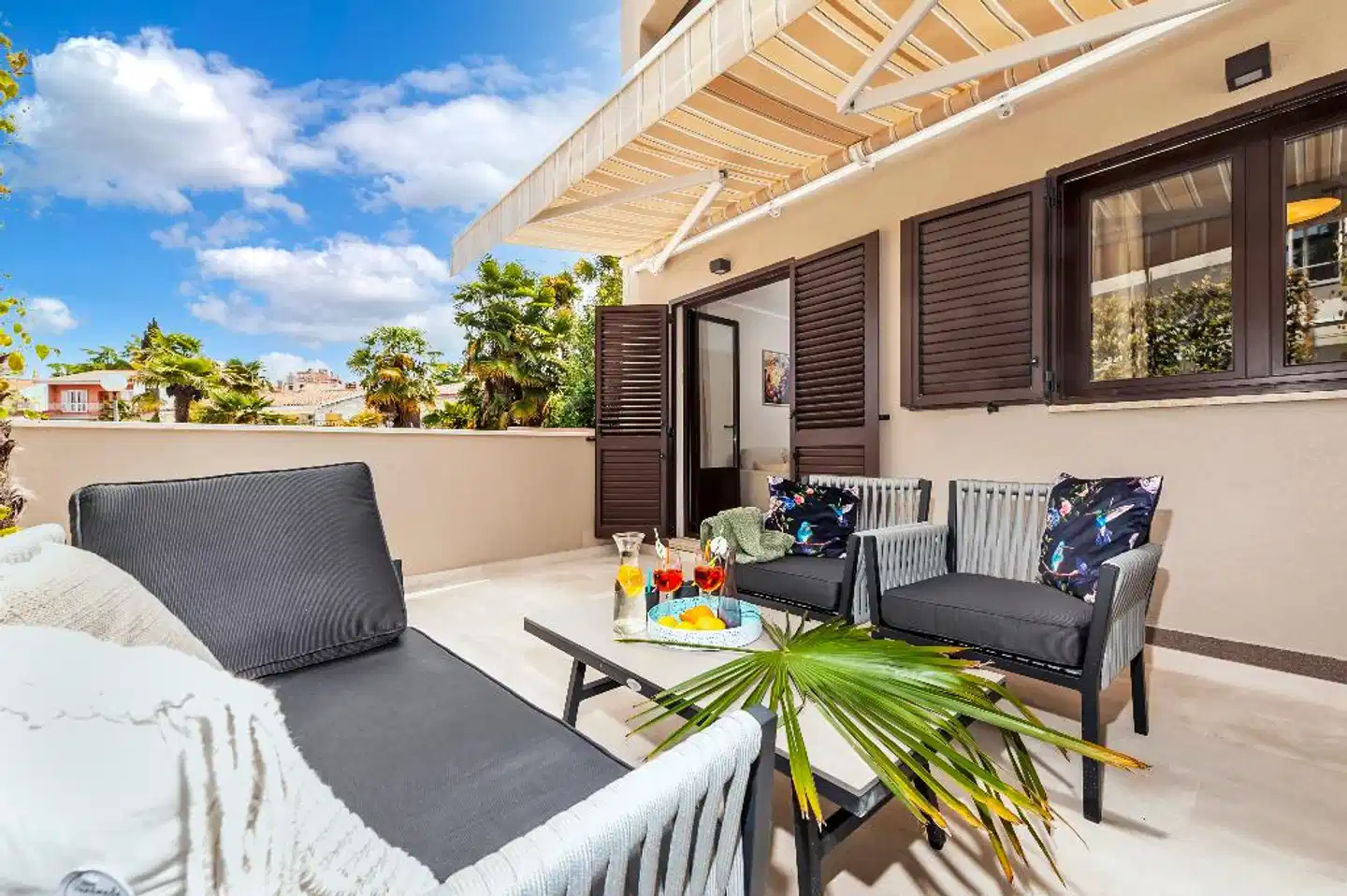 Sunset Residence Rovinj Terrasse