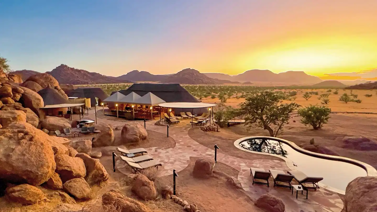 Twyfelfontein Adventure Camp Terrasse
