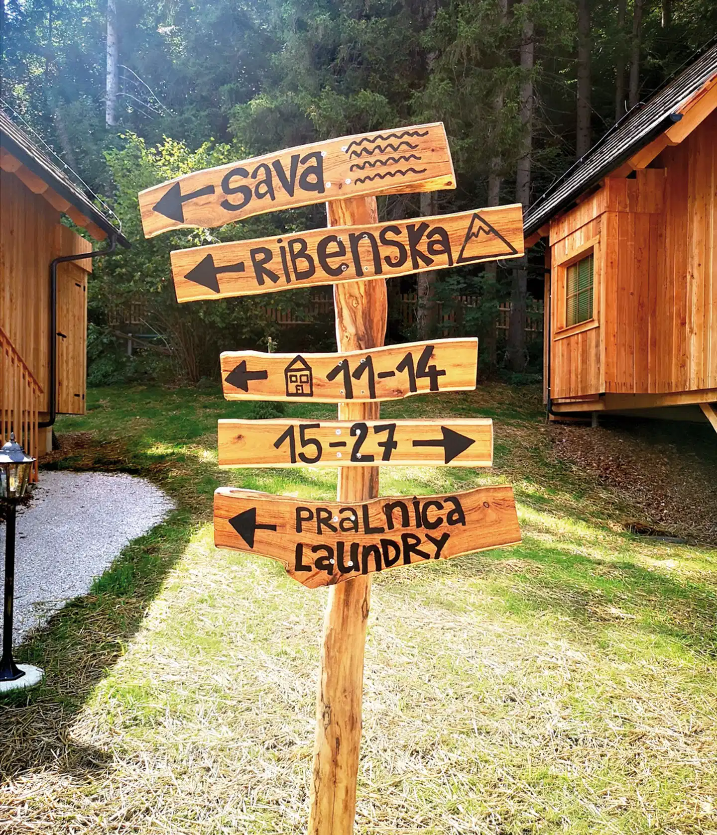 Glamping Ribno Bled Garten