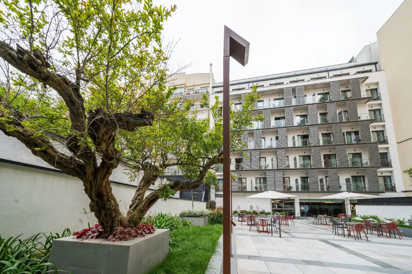 Catalonia Gran Vía Bilbao Terrasse