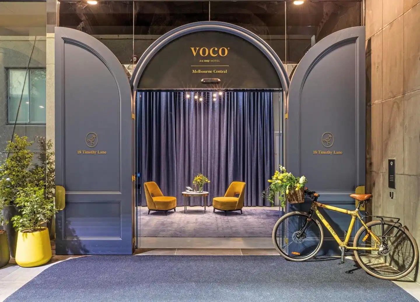 voco Melbourne Central Lobby