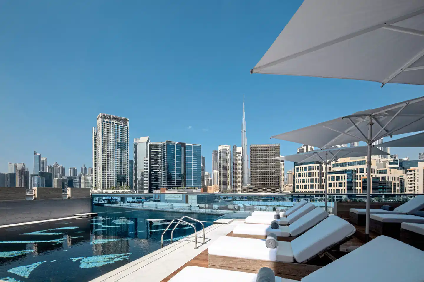 Hyde Hotel Dubai Terrasse