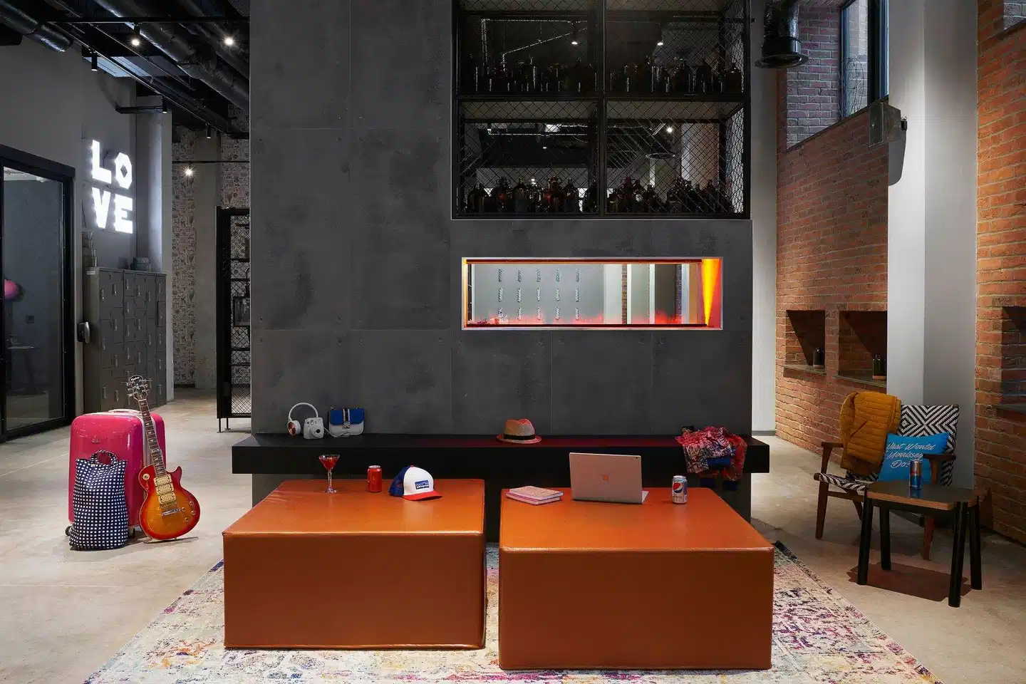 Moxy Manchester City Lobby