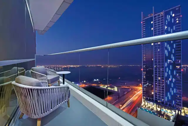 Hilton Bahrain Terrasse