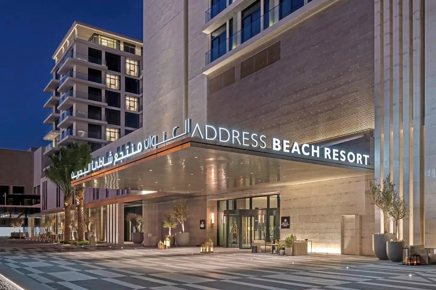 Address Beach Resort Bahrain Aussenansicht