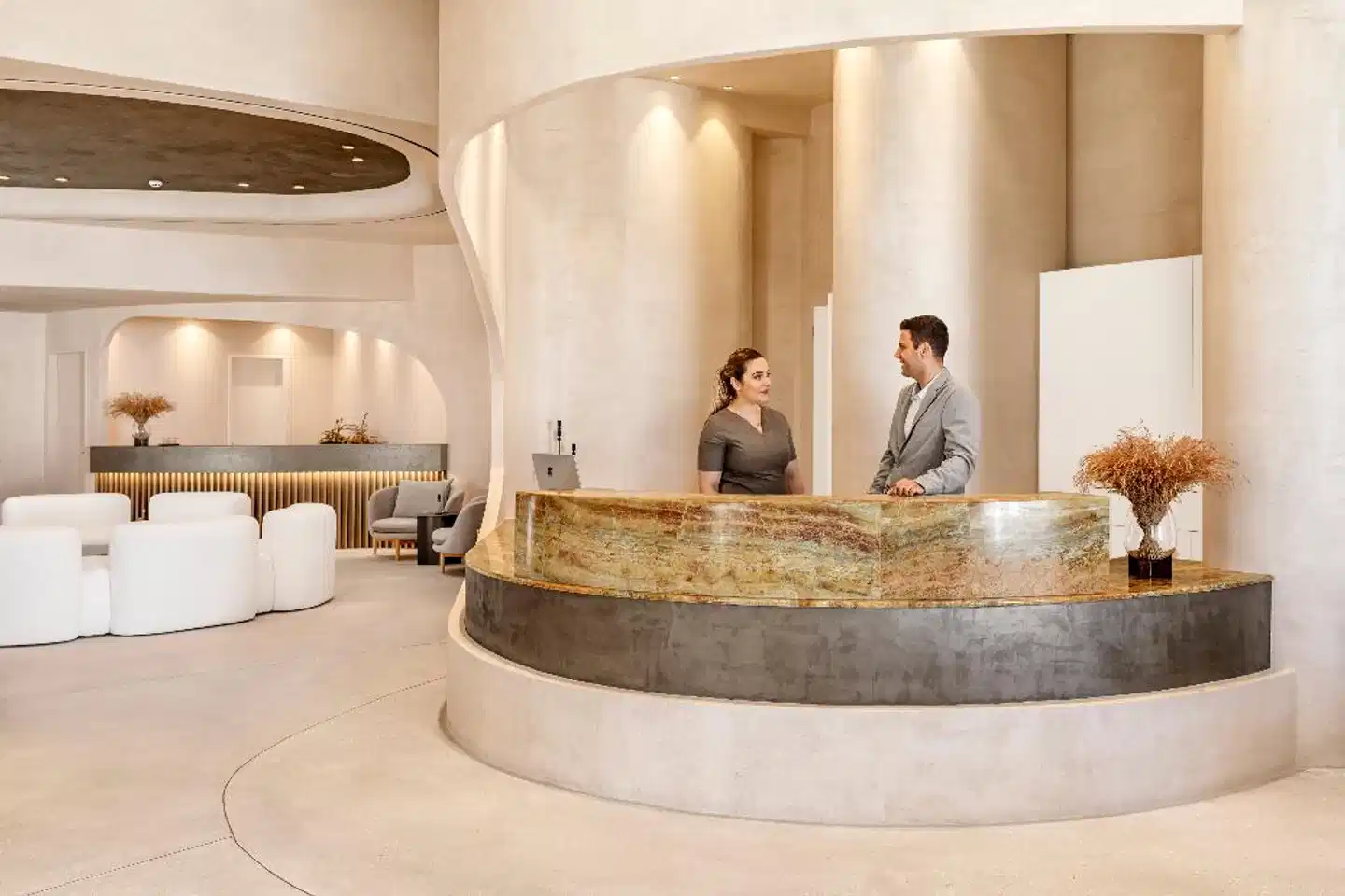 Santo Mine Oia Suites Lobby