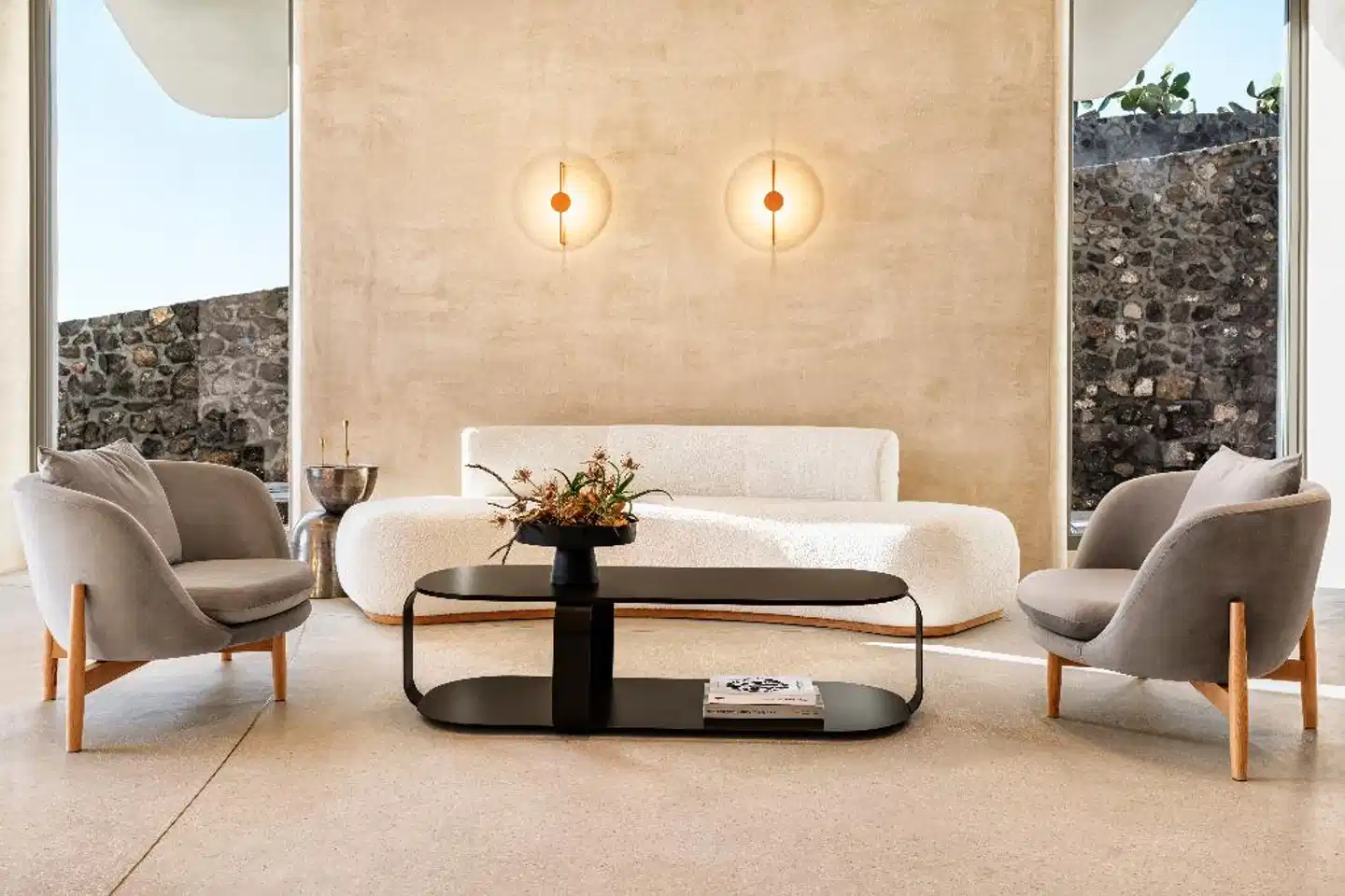 Santo Mine Oia Suites Lobby