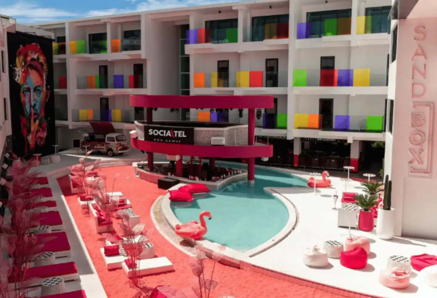 Socialtel Koh Samui Chaweng - Adults Only Sport und Entertainment