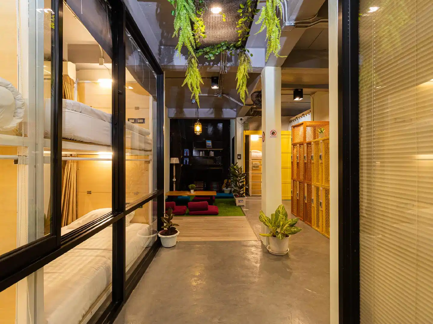 Khaosan Social Capsule Hostel Lobby