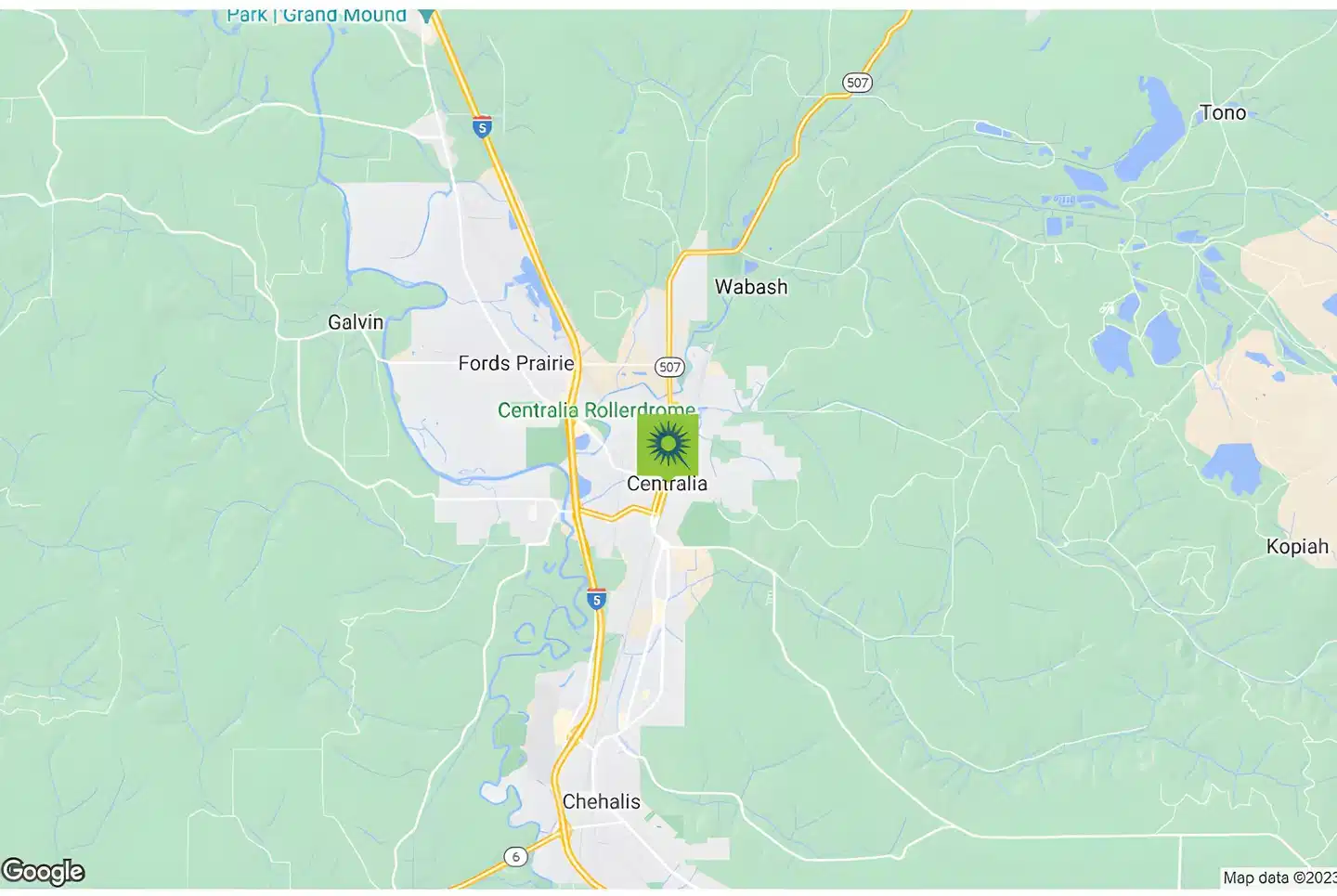 La Quinta Inn & Suites by Wyndham Centralia Landkarte