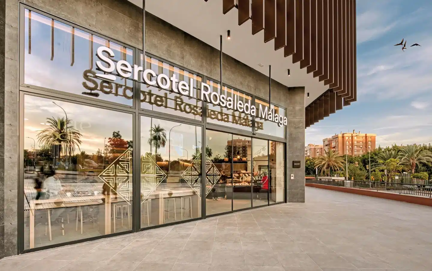 Sercotel Rosaleda Málaga Aussenansicht