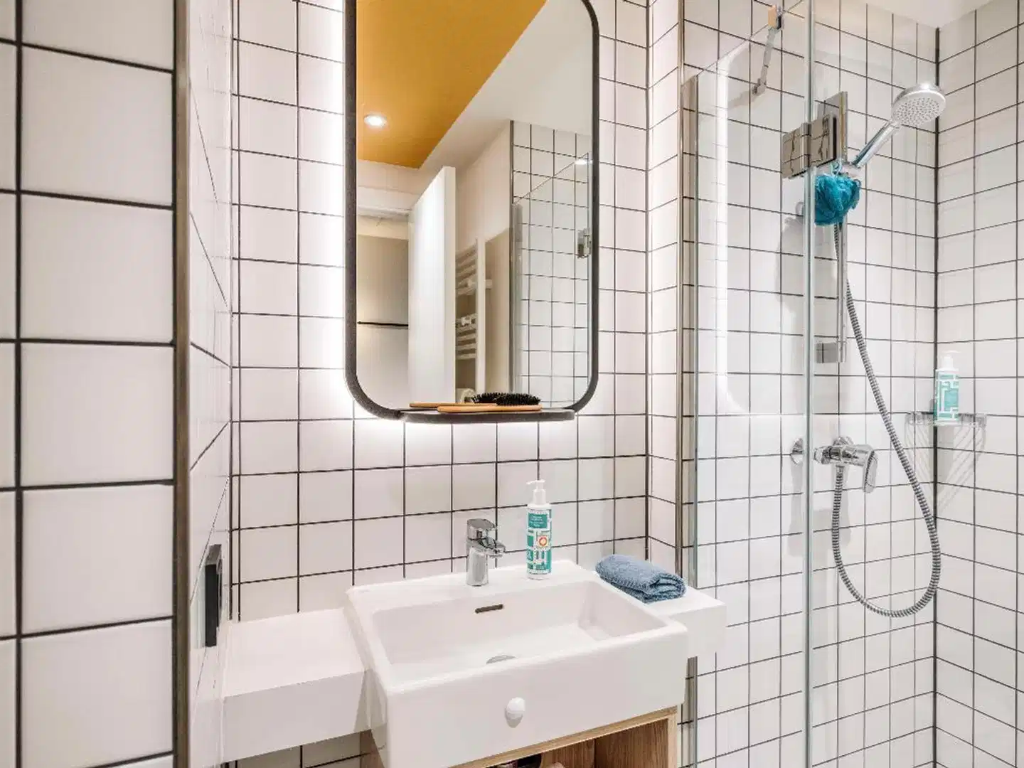 Aparthotel Adagio Access Rouen Centre Cathédrale Badezimmer