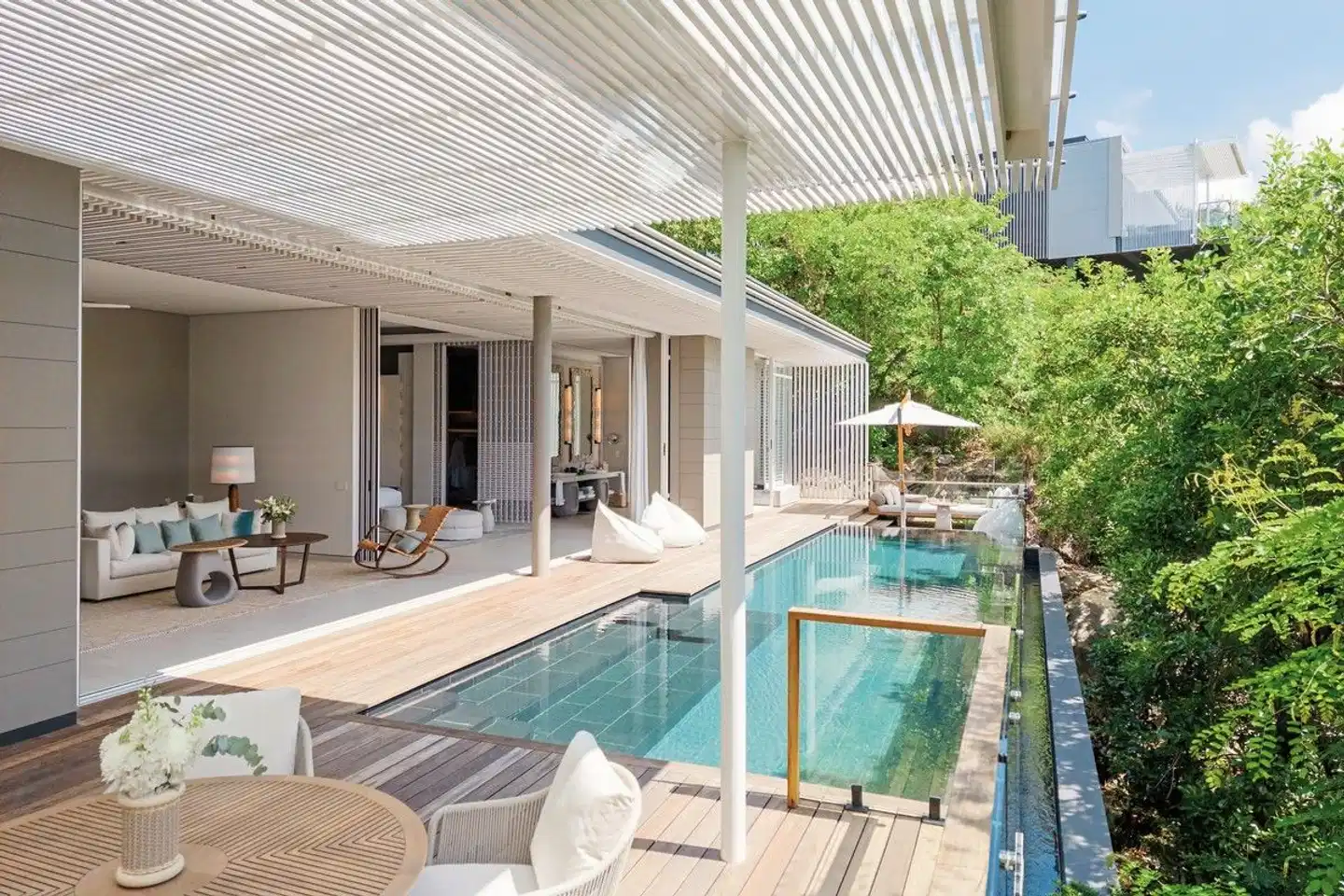 Cheval Blanc Seychelles Hallenbad