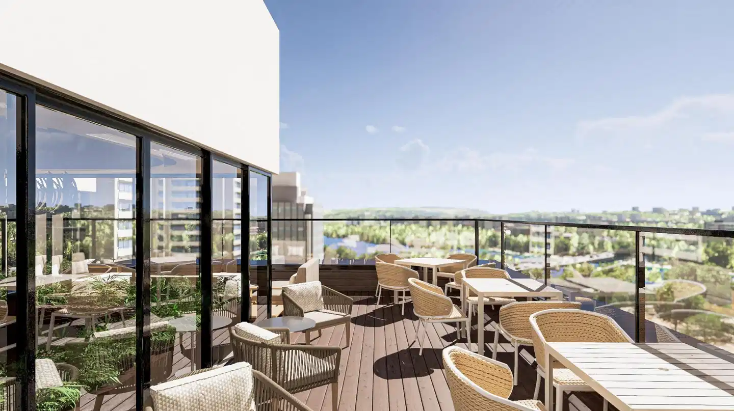 Element Calgary Downtown Terrasse